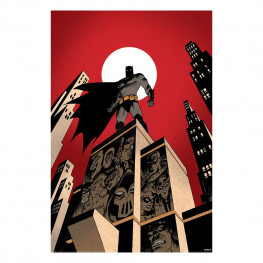 DC Comics plagát Pack Batman Villain Skyline 61 x 91 cm (4)
